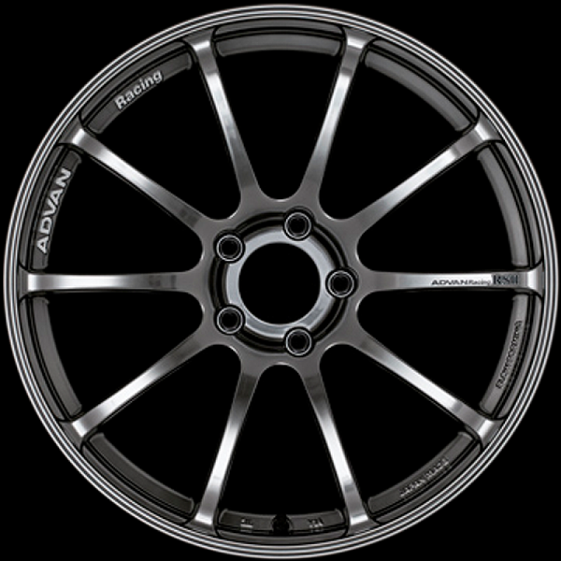 Advan RSII 17x7.5 / +50 Offset / 5x100 / 63mm Bore / Hyper Black YAP7F50DHB