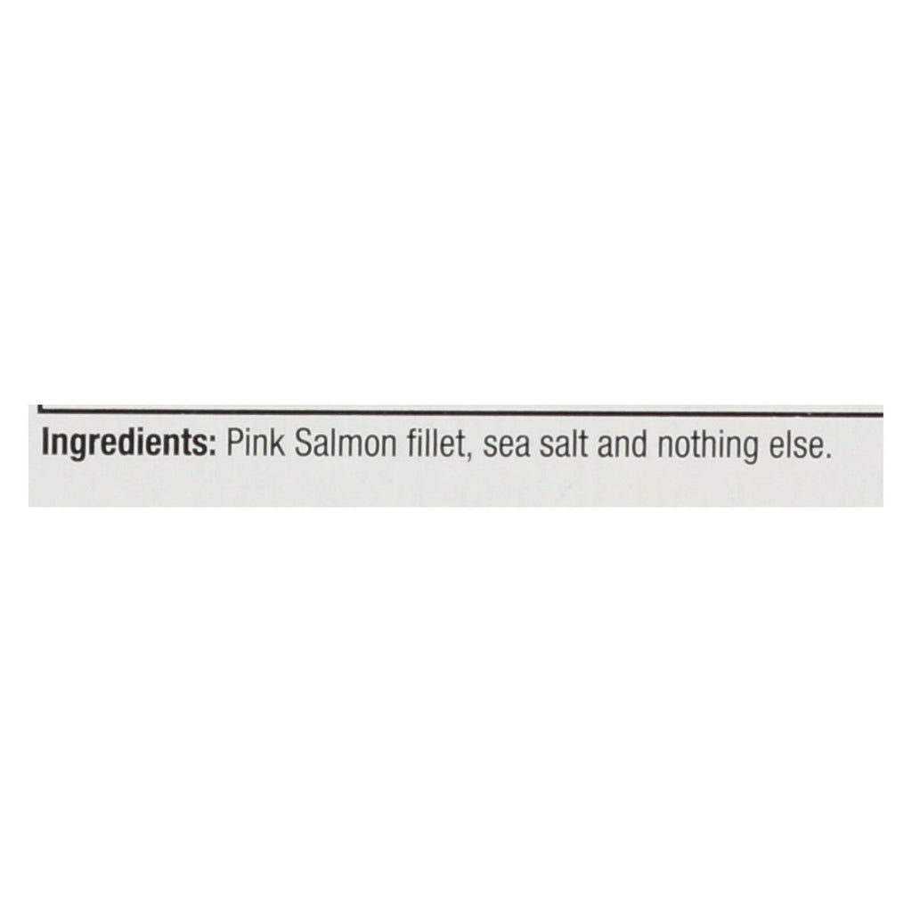 Henry & Lisa's Natural Seafood Premium Quality Wild Alaskan Pink Salmon - 12 Pack - 6 Oz.