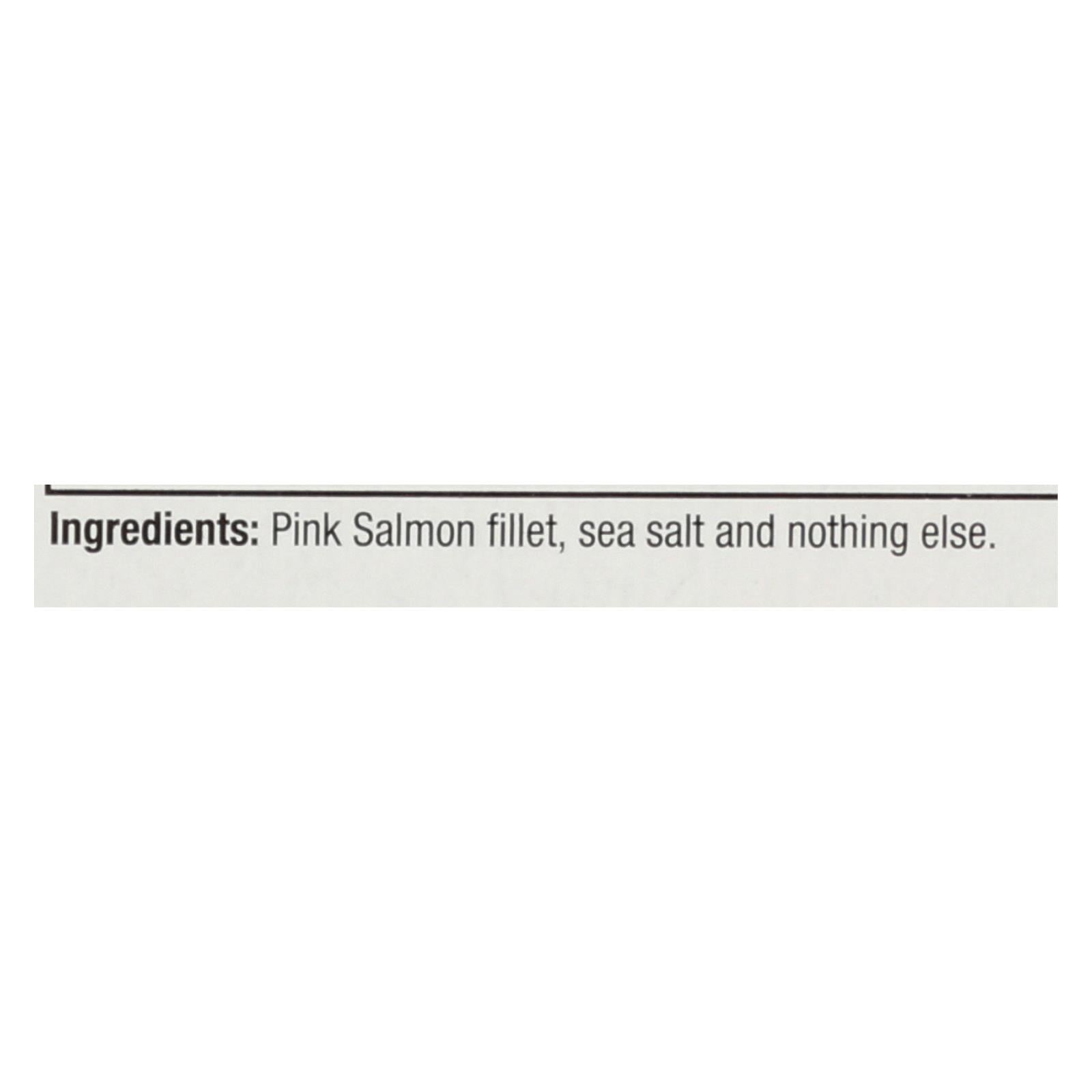 Henry & Lisa's Natural Seafood Premium Quality Wild Alaskan Pink Salmon - 12 Pack - 6 Oz.
