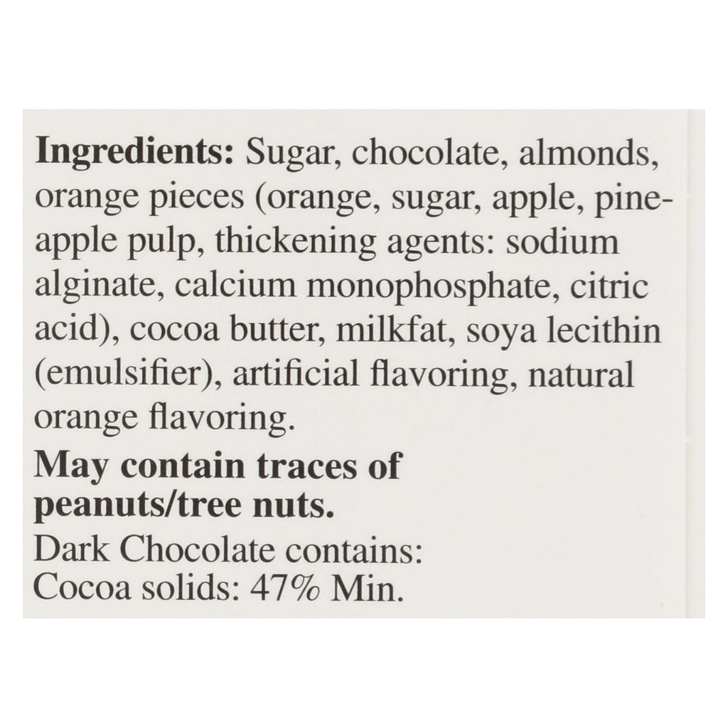 Lindt Excel 3.5 Oz Orange Chocolate Bar - 12 Count