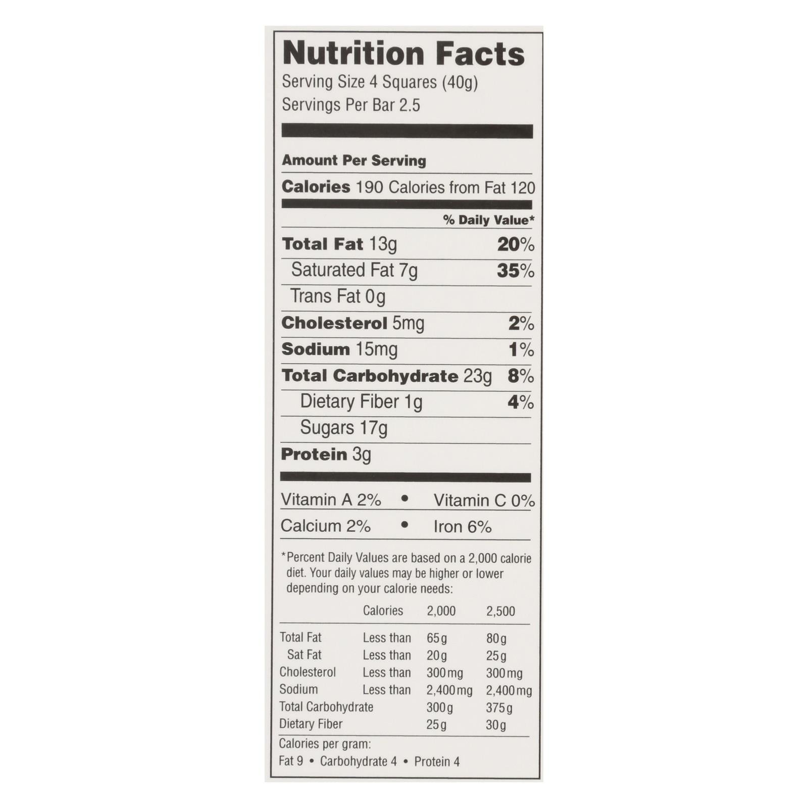 Lindt Excel 3.5 Oz Orange Chocolate Bar - 12 Count