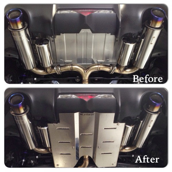 APEXi Rear Under Diffuser Panel - 2013+ Scion FR-S / Subaru BRZ / Toyota 86, 2022+ Subaru BRZ / Toyota GR86