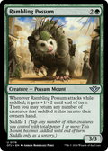 Rambling Possum (OTJ-176) - Outlaws of Thunder Junction Foil