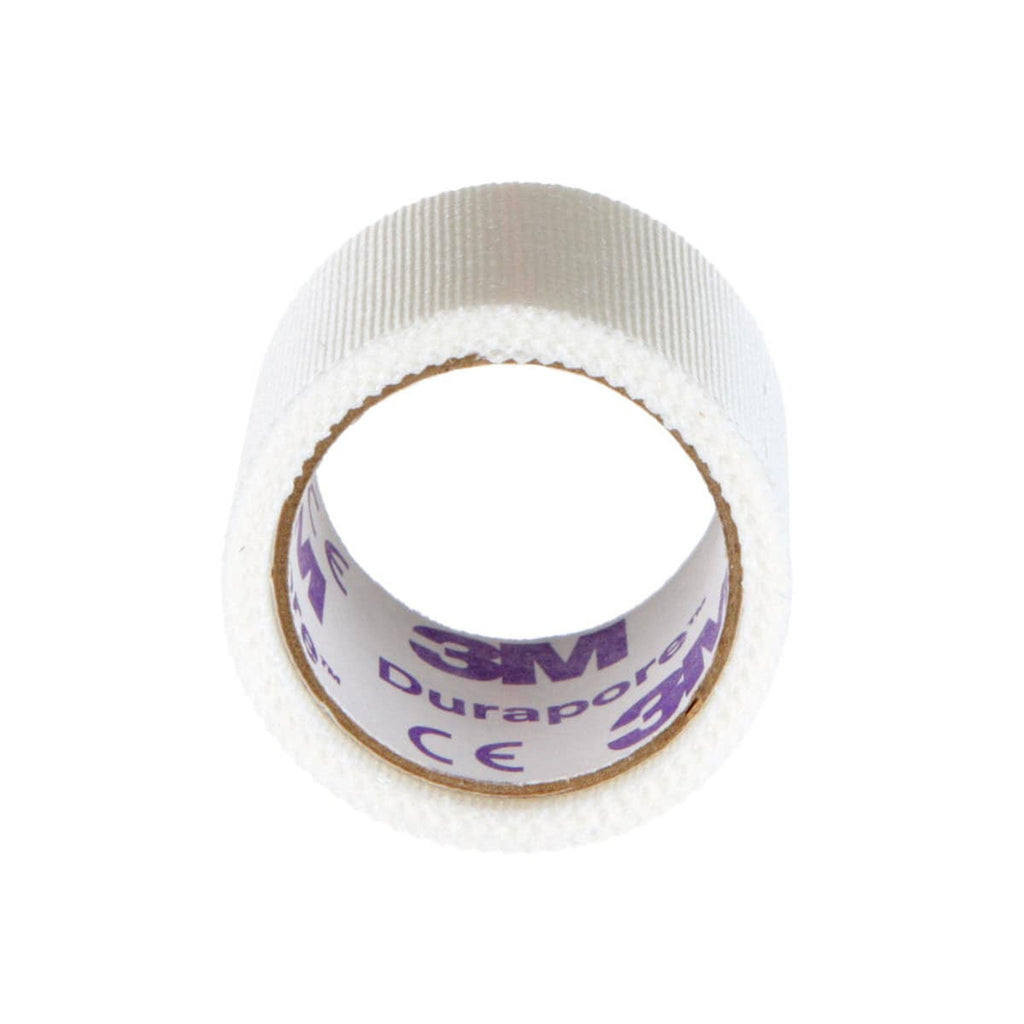 3M™ Durapore™ Silk-Like Cloth Medical Tape, 1 Inch x 1-1/2 Yard, White 1538S-1