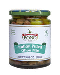 Bono Olive Mix Italian Pitted - Case of 6 - 9.88 oz