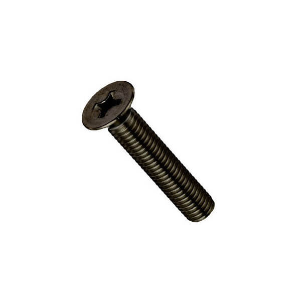 Standard Phillips Bolt 1-3/4" - Black
