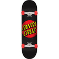 Santa Cruz Classic Dot Full Complete Skateboard - 8.0" Black/Red