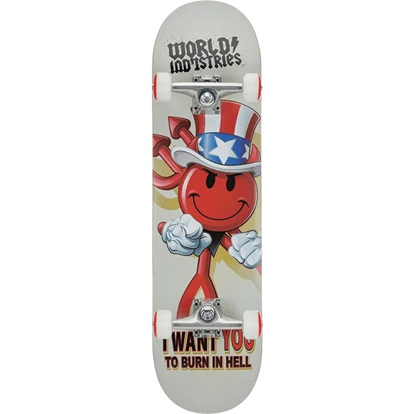 World Industries I Want U Skateboard Complete - 8.25"