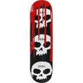 Zero 3 Skull Blood Skateboard Deck - 8.0″ Black
