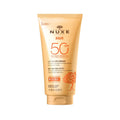 Nuxe Sun SPF 50+ Face and Body Sunscreen Lotion: High Broad Spectrum UV Protection for Sensitive Skin | 150ml