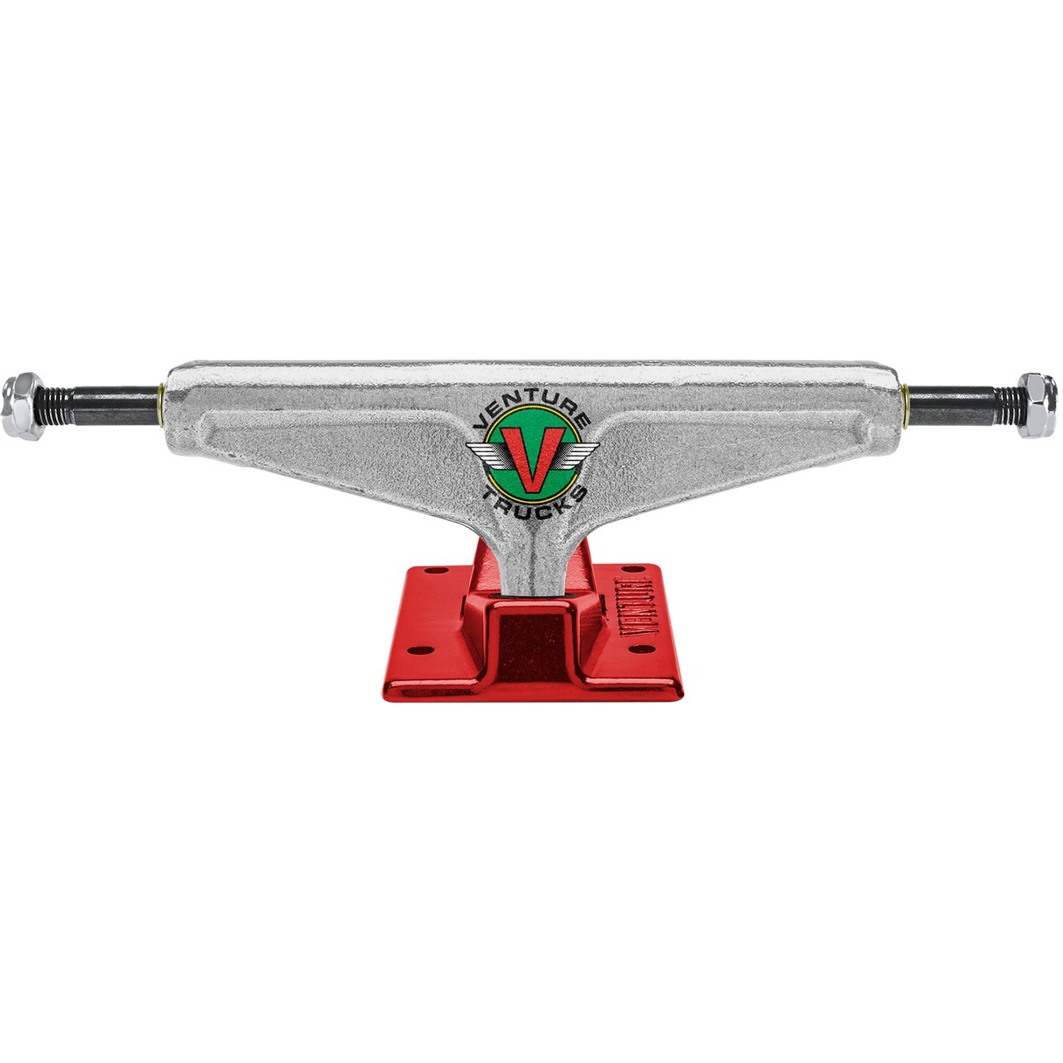 Venture Truck V-Hollow OG Wings Hi 5.25 - Polished/Red (Set of 2)