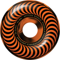 Spitfire Wheels F4 Classic Swirl 54mm 99a - Black/Orange (Set of 4)