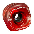 Shark Wheels DNA 72mm 78a - Transparent Red/Black (Set of 4)