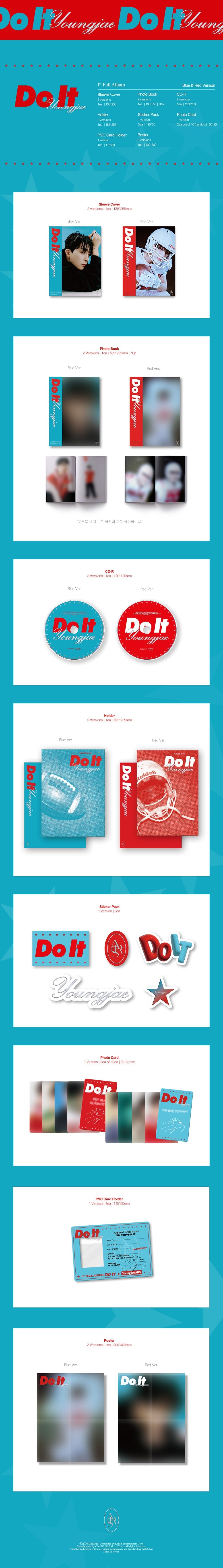Youngjae 1st Full Album - Do It