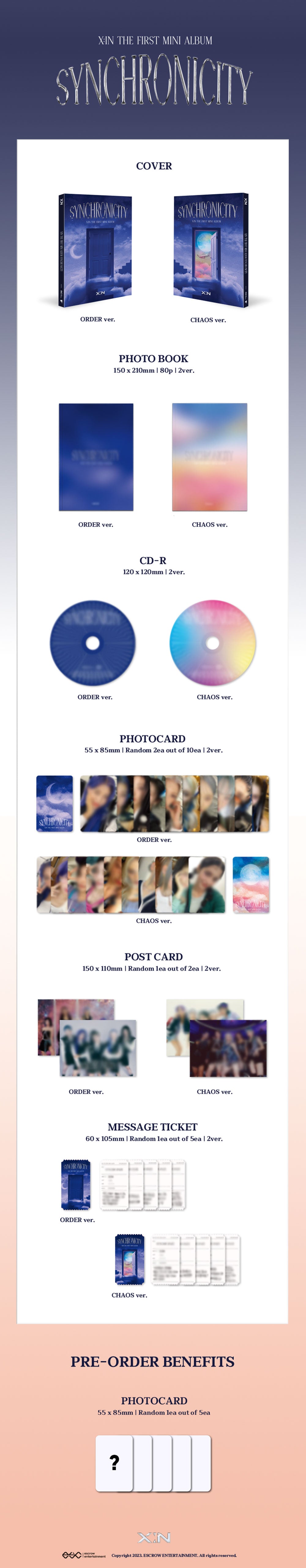 X:In 1st Mini Album - Synchronicity