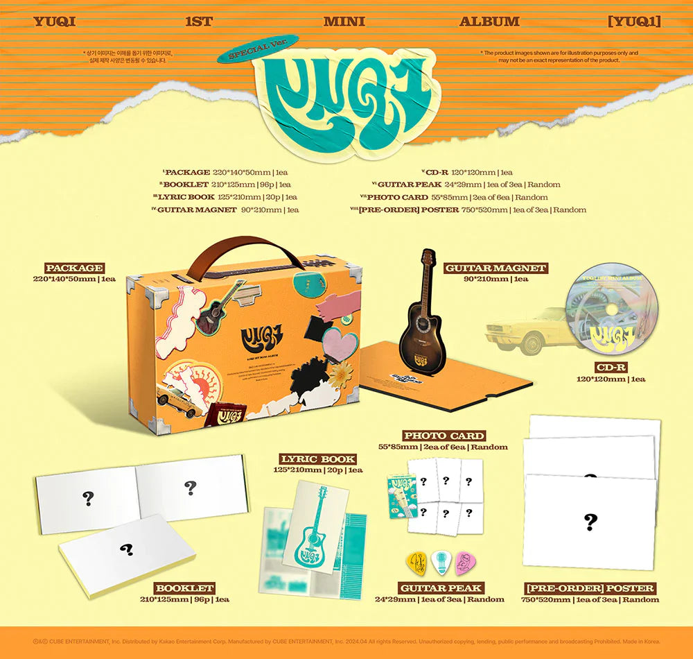 YUQI (G)I-DLE 1st Mini Album  - Yuq1 (Special Ver.)