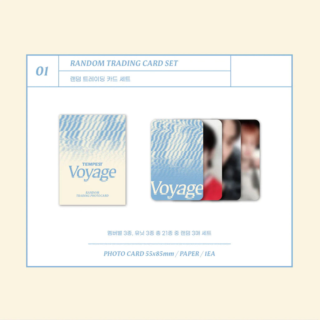 Tempest Official MD - Voyage 5th Mini Album