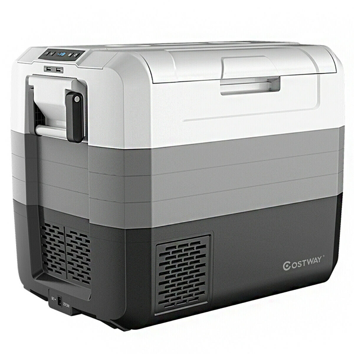 58 Quart Portable Electric Camping Car Cooler