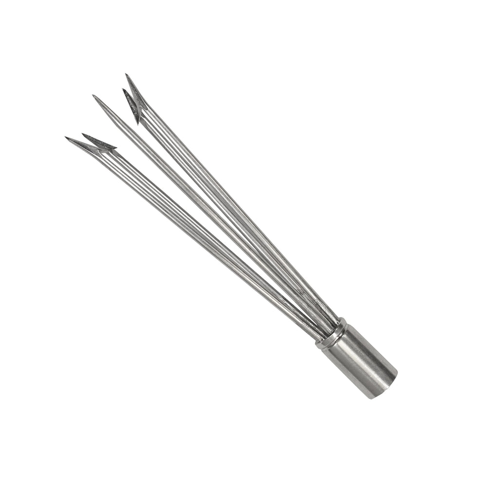 Spearfishing Lionfish 6" Pole Spear Tip 5 Prong Paralyzer w/ Barbs, 6mm