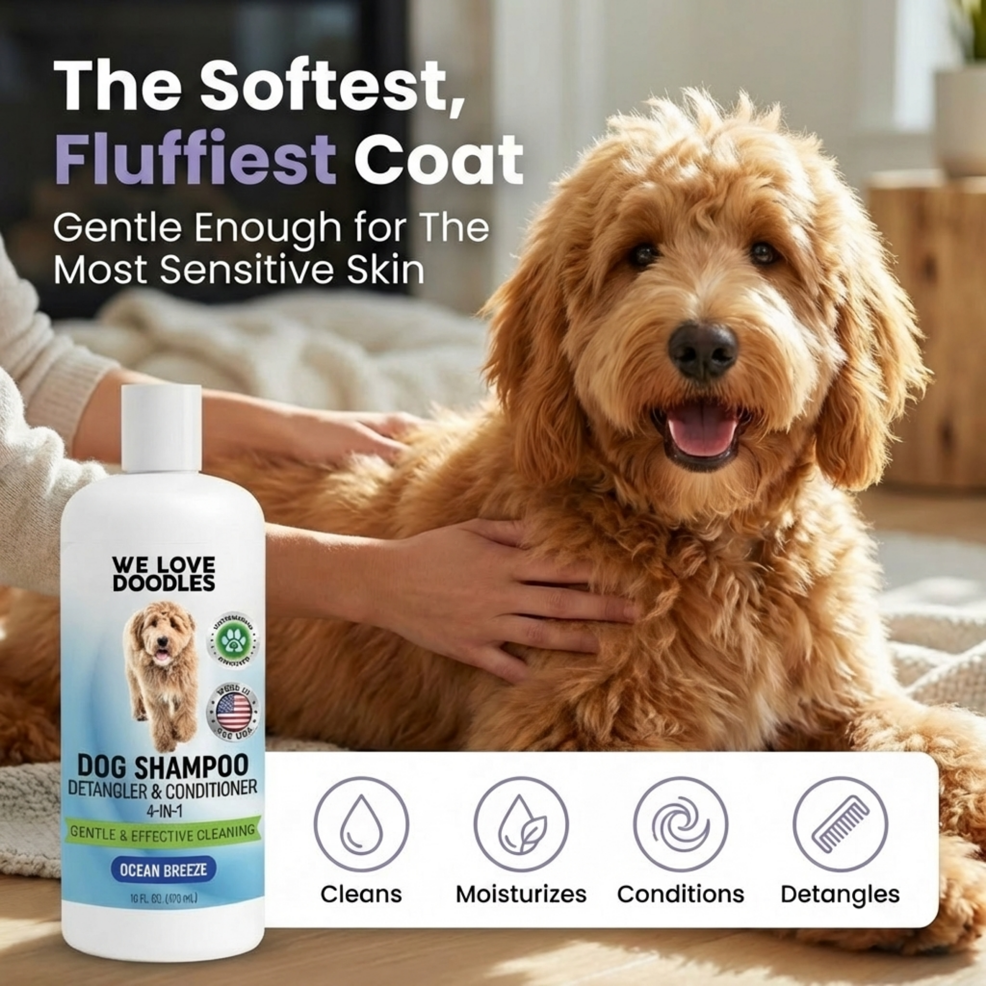Dog Shampoo (Ocean Breeze Scent)