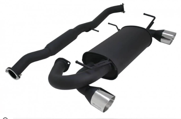 Megan Racing Cat-Back Exhaust System for 2003-2009 Nissan 350Z Dual 4.5" Blue Titanium Tips MR-CBS-350Z-BT