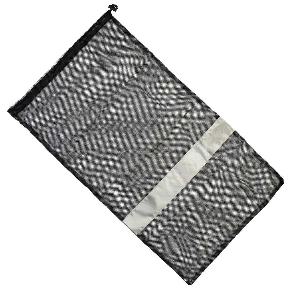 Scuba Choice Dive Drawstring Gray Mesh Bag  for Wetsuit or Gear 31" x 18"