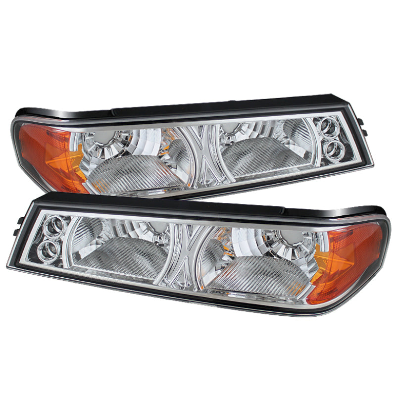 SPYDER Xtune Chevy Colorado 04-12 / GMC Canyon 04-12 Bumper Lights Chrome CBL-YD-CCO04-C 5074317