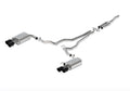 Ford Racing 2024 Mustang 2.3L Sport Non-Active Cat-Back Exhaust w/GT Valance - Black Tip M-5200-M2SBV