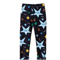 Girls Thin-Flannel SpringAutumn Outerwear Milk-Viscose Pants