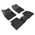 3D MAXpider 21-22 Ford Bronco Sport Kagu 1st 2nd Row - Floor Mat Set (Black) L1FR14601509
