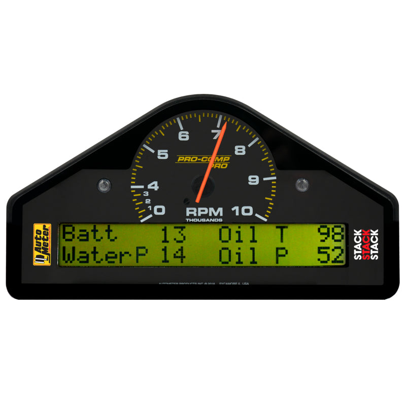 AutoMeter Pro-Comp Race Dash 0-4-10K RPM 7.5x4.0x1.5 ATM6014