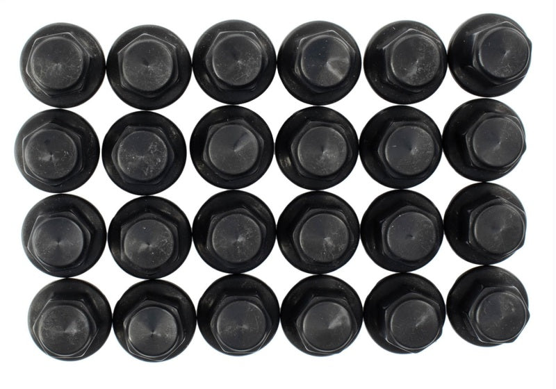 Ford Racing M14 x 1.5 Black Lug Nut - Set of 24 M-1012K-F15B