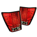 SPYDER Jeep Grand Cherokee 05-06 LED Tail Lights Red Clear ALT-YD-JGC05-LED-RC 5005540
