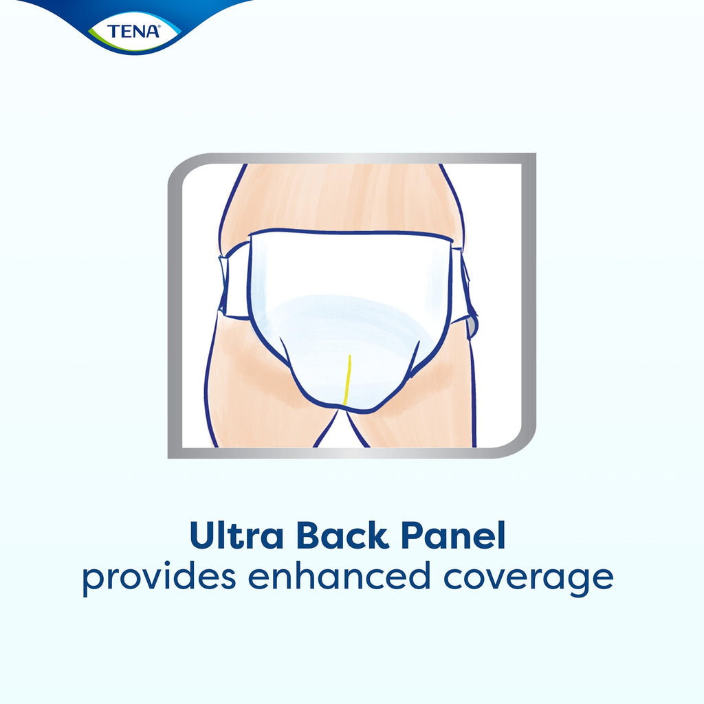 Incontinence Brief TENA Dry Comfort™ Adult Large Unisex Disposable Moderate Absorbency 67430