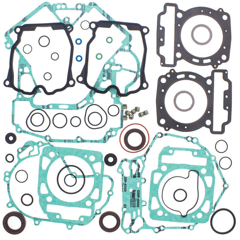QuadBoss, QuadBoss 06-08 Can-Am Outlander 800 Complete Gasket Set with Oil Seal – Engine and Transmission Rebuild Kit