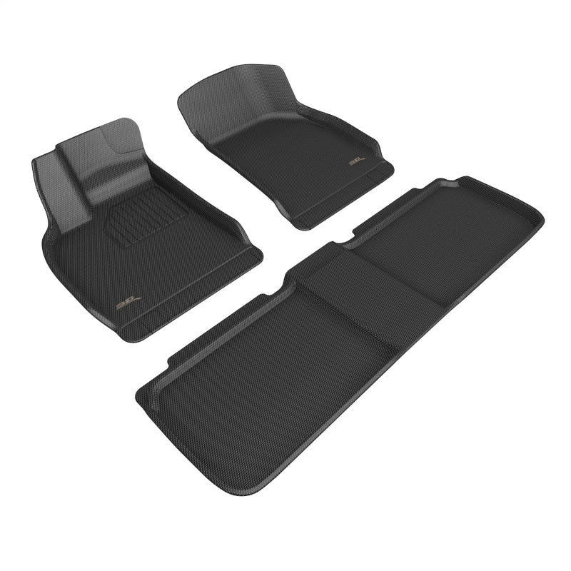 3D MAXpider 22-23 Lucid Air Kagu Floor Mat- Black R1 R2 L1LU00001509
