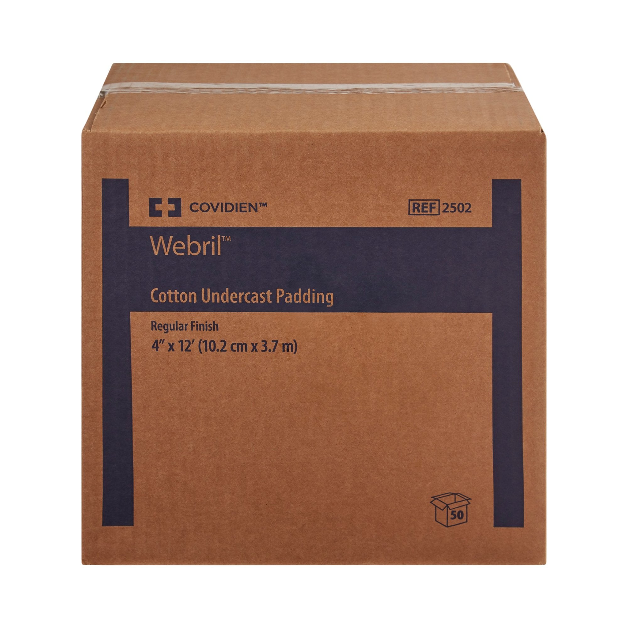 Webril™ White Cotton Undercast Cast Padding, 4 Inch x 4 Yard 2502-