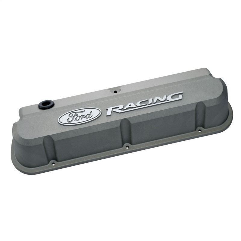 Ford Slant Edge Valve Cover Set w/Ford Racing Logo FRD302-137