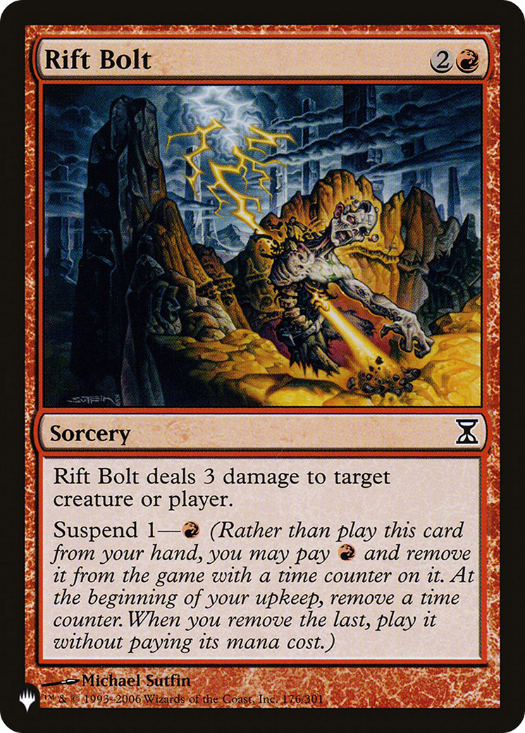 Rift Bolt (LIST-TSP-176) - The List