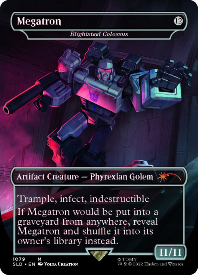 Blightsteel Colossus // Blightsteel Colossus (SLD-1079) - Secret Lair Drop (Borderless) Foil