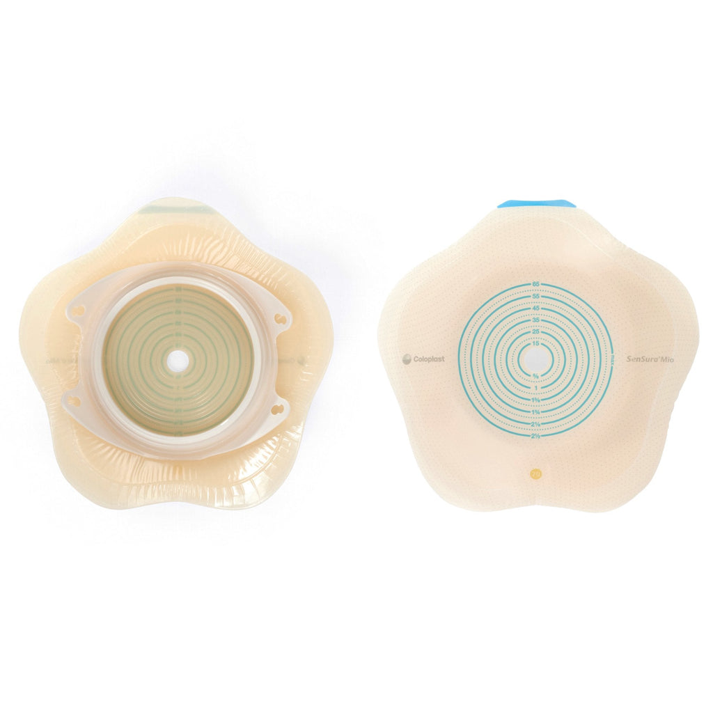 SenSura® Mio Click Convex Flip Ostomy Barrier, Trim to fit 10 – 65 mm Stomas 18530