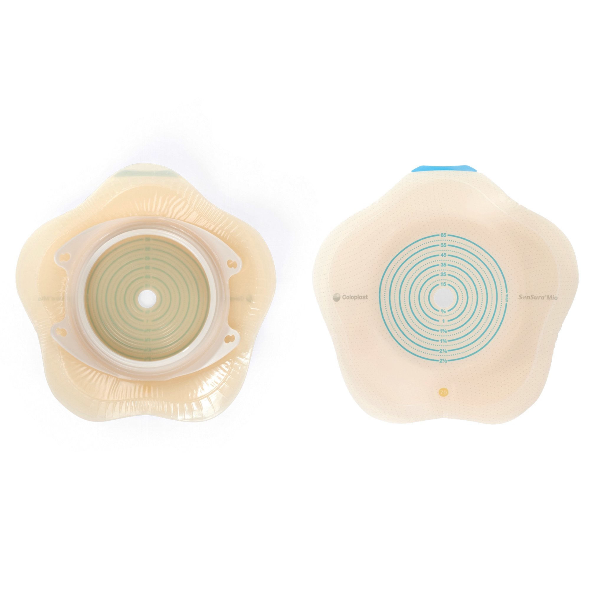 SenSura® Mio Click Convex Flip Ostomy Barrier, Trim to fit 10 – 65 mm Stomas 18530