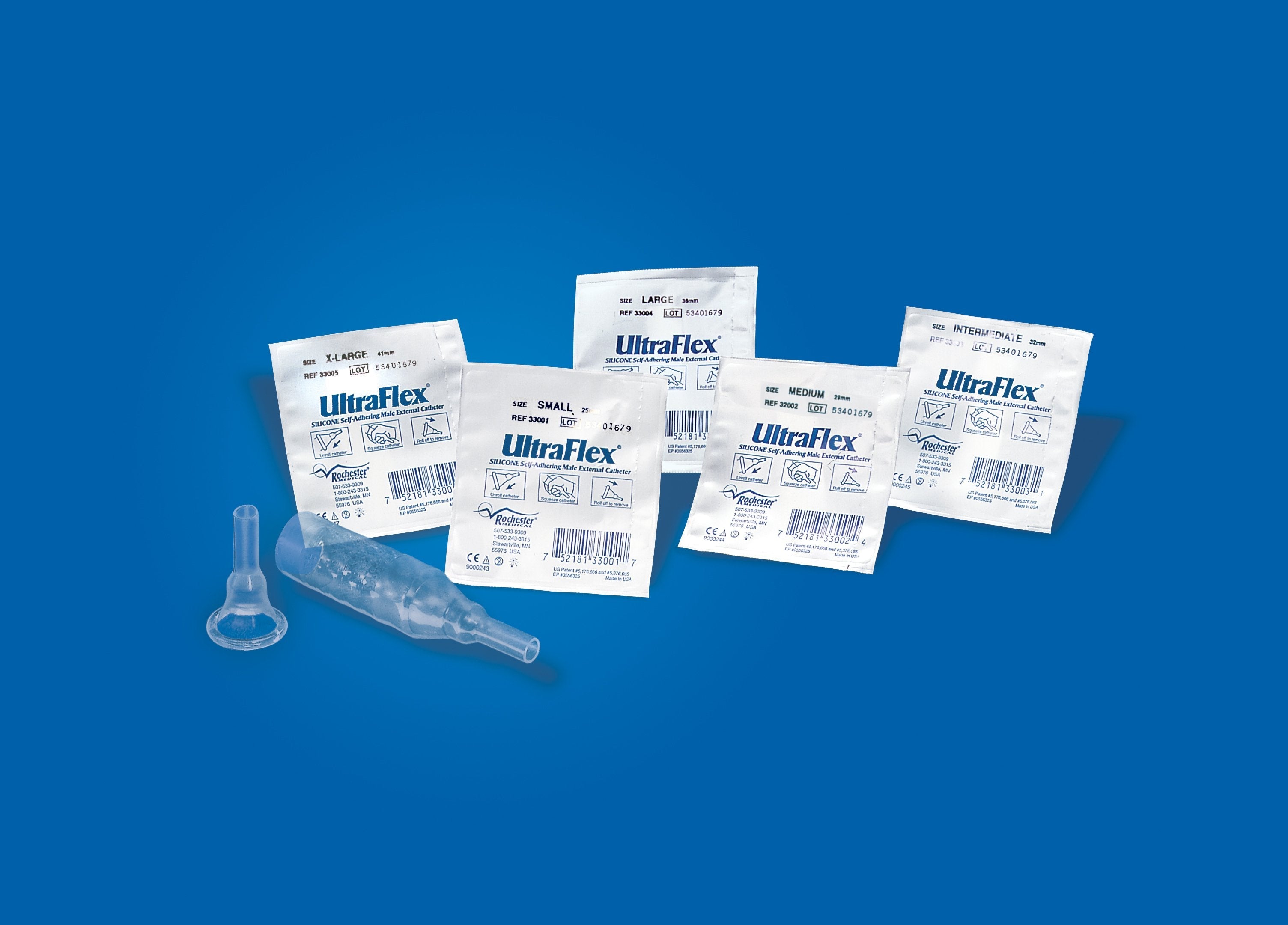 Bard UltraFlex® Male External Catheter, X-Large 33305