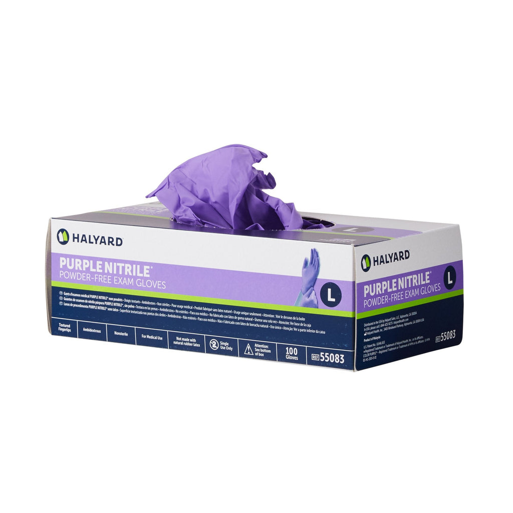 Purple Nitrile® Exam Glove, Large 55083