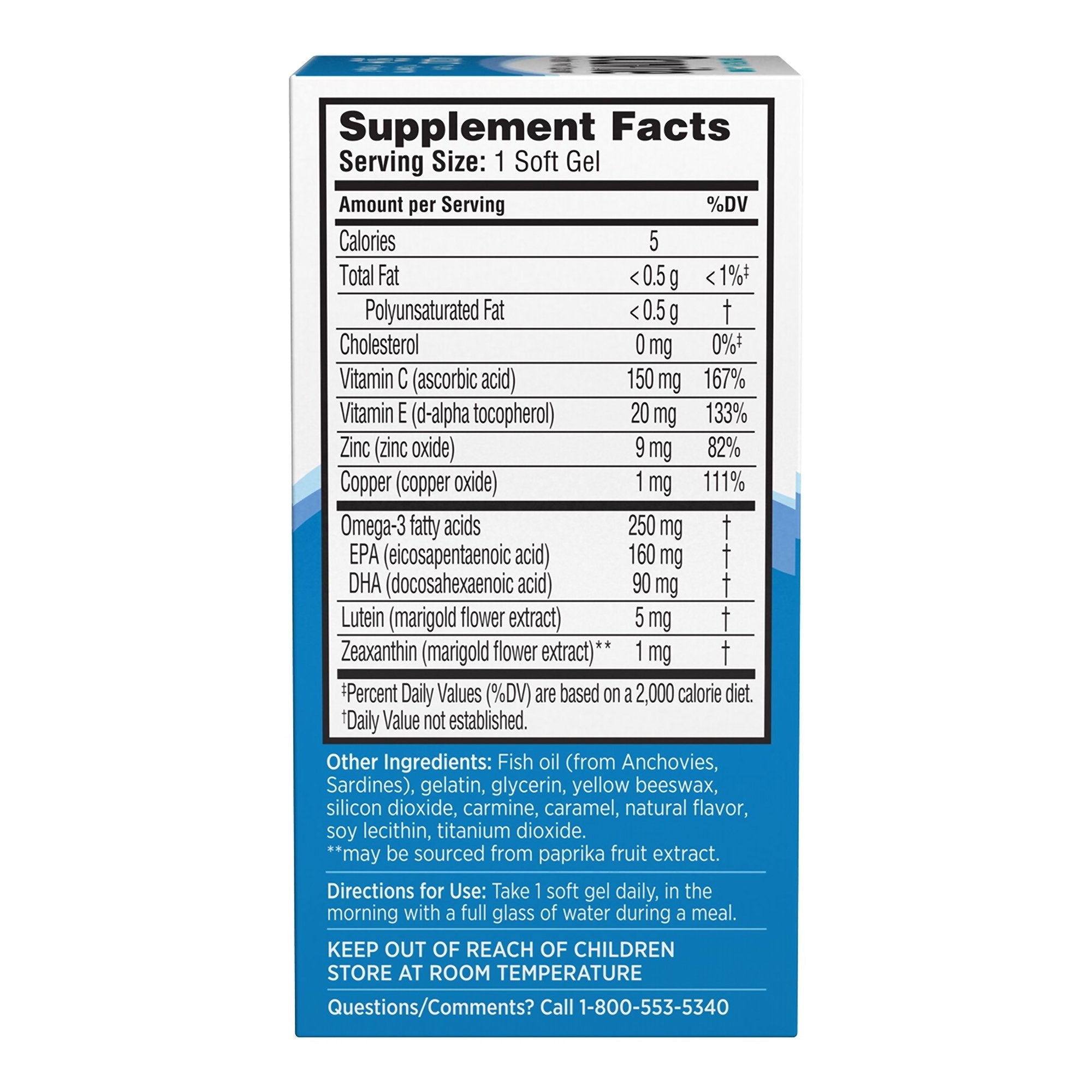 Ocuvite® Adult 50+ Multivitamin Supplement 32420846530