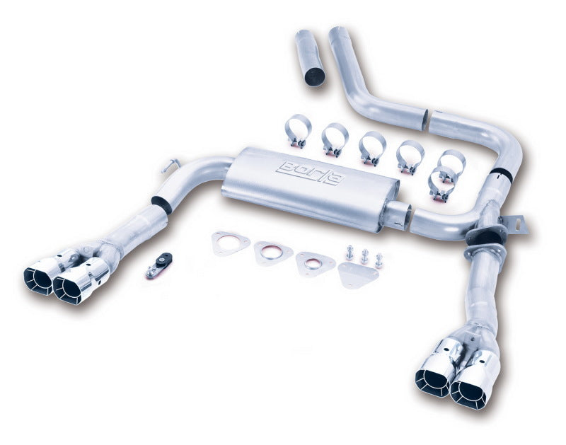 Borla 98-01 CAMARO/TRANS AM 5.7L V8 AT/MT Catback Exhaust Quad Tips 14780