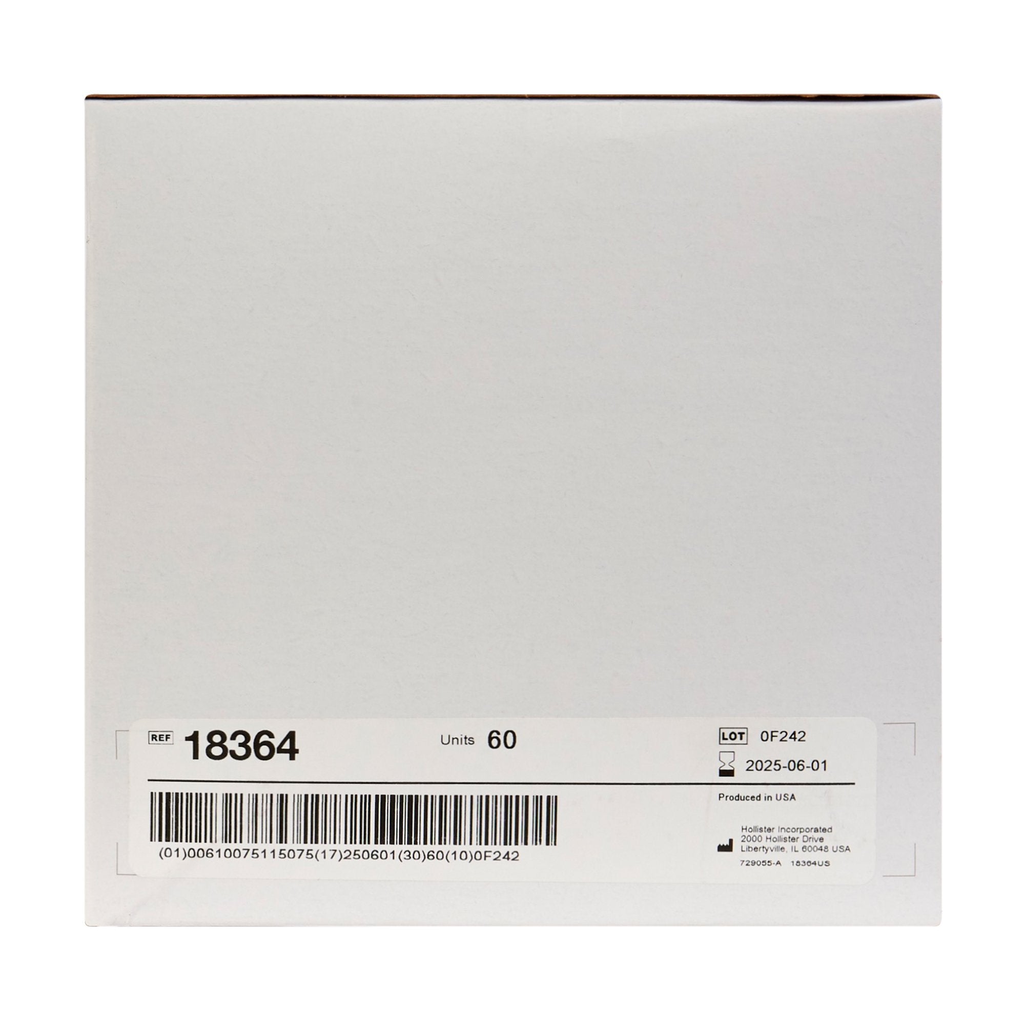 New Image™ 2-Piece Transparent Ostomy Pouch, Pre-cut to Fit 70 mm Stomas, Blue 18364