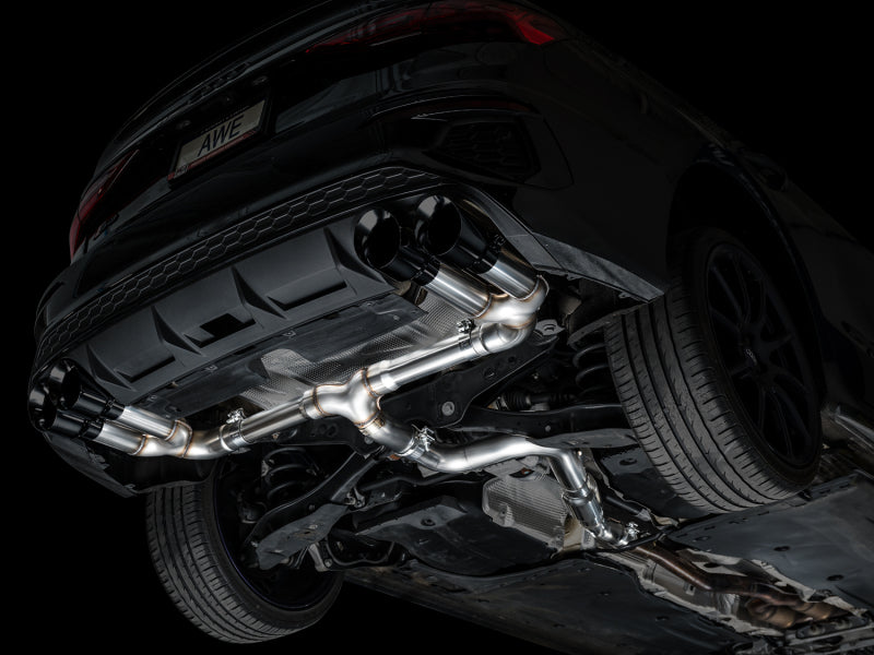 AWE Tuning AWE 22-24 Audi 8Y S3 Track Edition Exhaust  - Diamond Black Tips 3020-43897