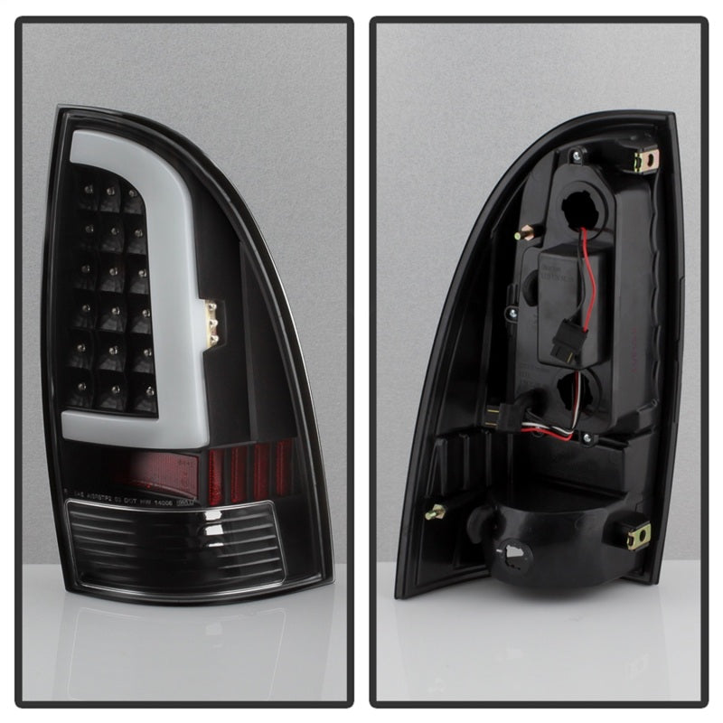 SPYDER xTune Toyota Tacoma 05-15 Tail Lights - Light Bar LED - Black ALT-ON-TT05-LBLED-BK 5082121