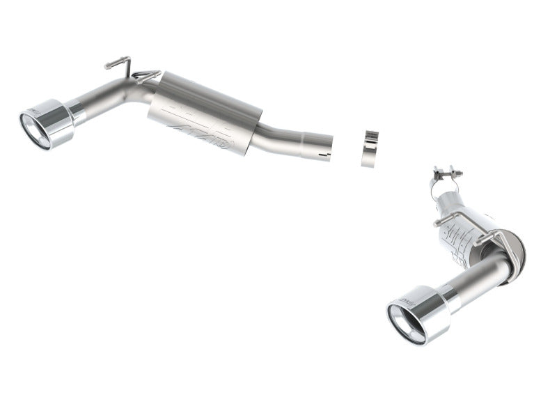 Borla 14-15 Camaro SS 6.2L V8 RWD Single Split Rr Exit ATAK Exhaust (rear section only) 11851